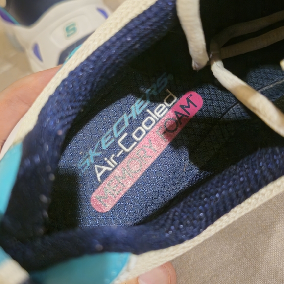Sketchers D'lites 3 women's size 7 air cooled memory foam new condition - Picture 3 of 11
